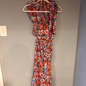 Floral Maxi Dress - Multicolor